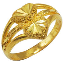 แหวนทองคำ 96.5% แฟนซีหัวใจคู่